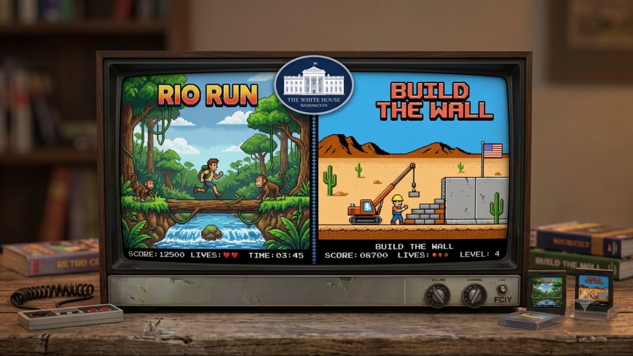 Trump convierte la crisis migratoria en videojuegos con Arcade.gov