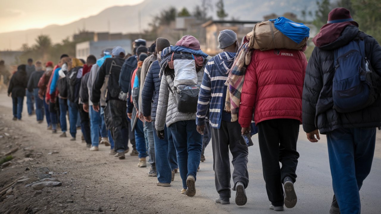 ¿A dónde van los migrantes?