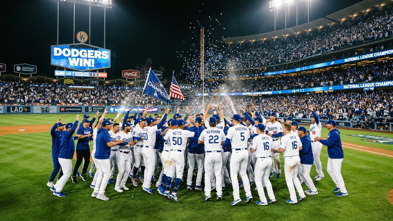 Dodgers aseguran el Oeste por quinta temporada al hilo