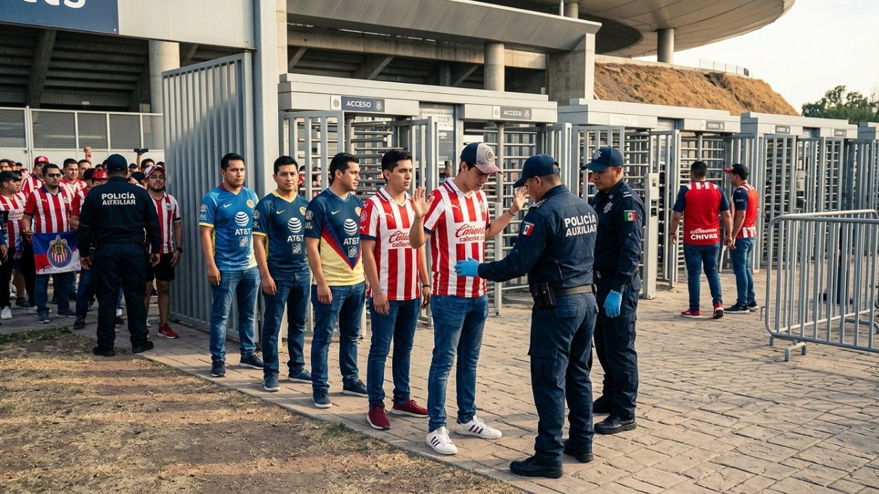 Clásico América vs Chivas: rutas y operativo con 2,362 policías en CDMX