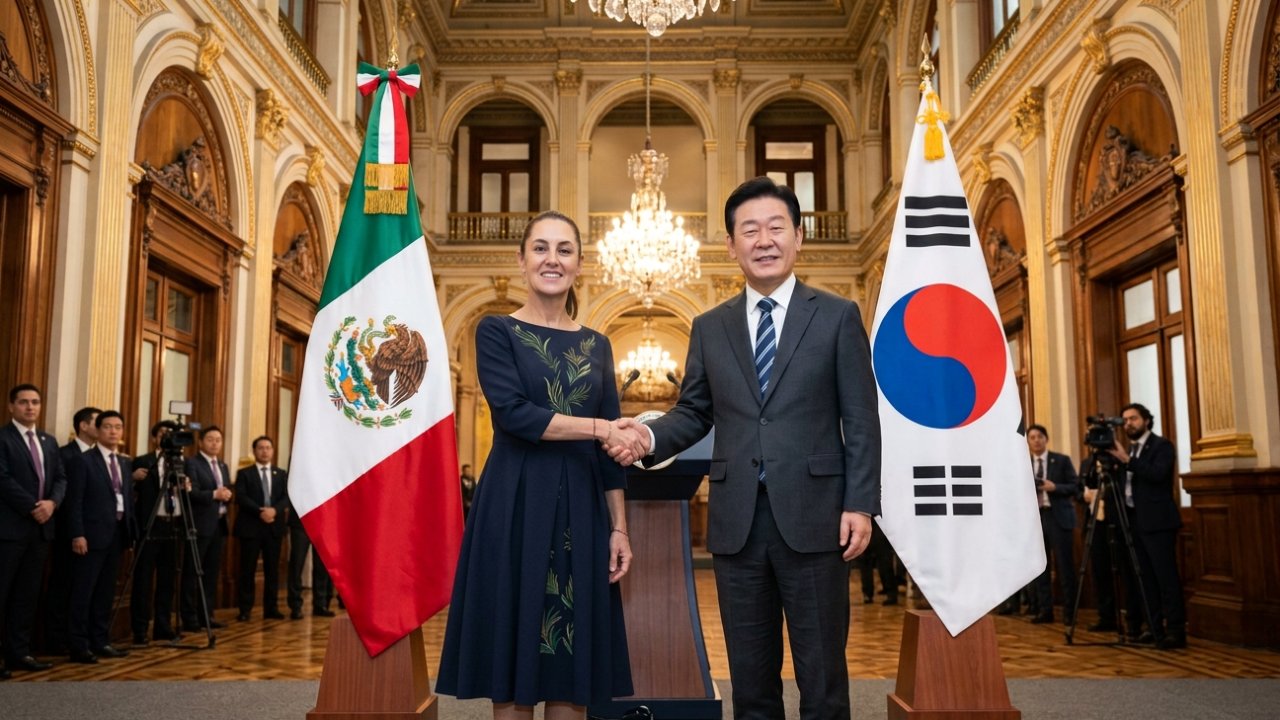 México y Corea van por frente común contra el fraude y narcotráfico