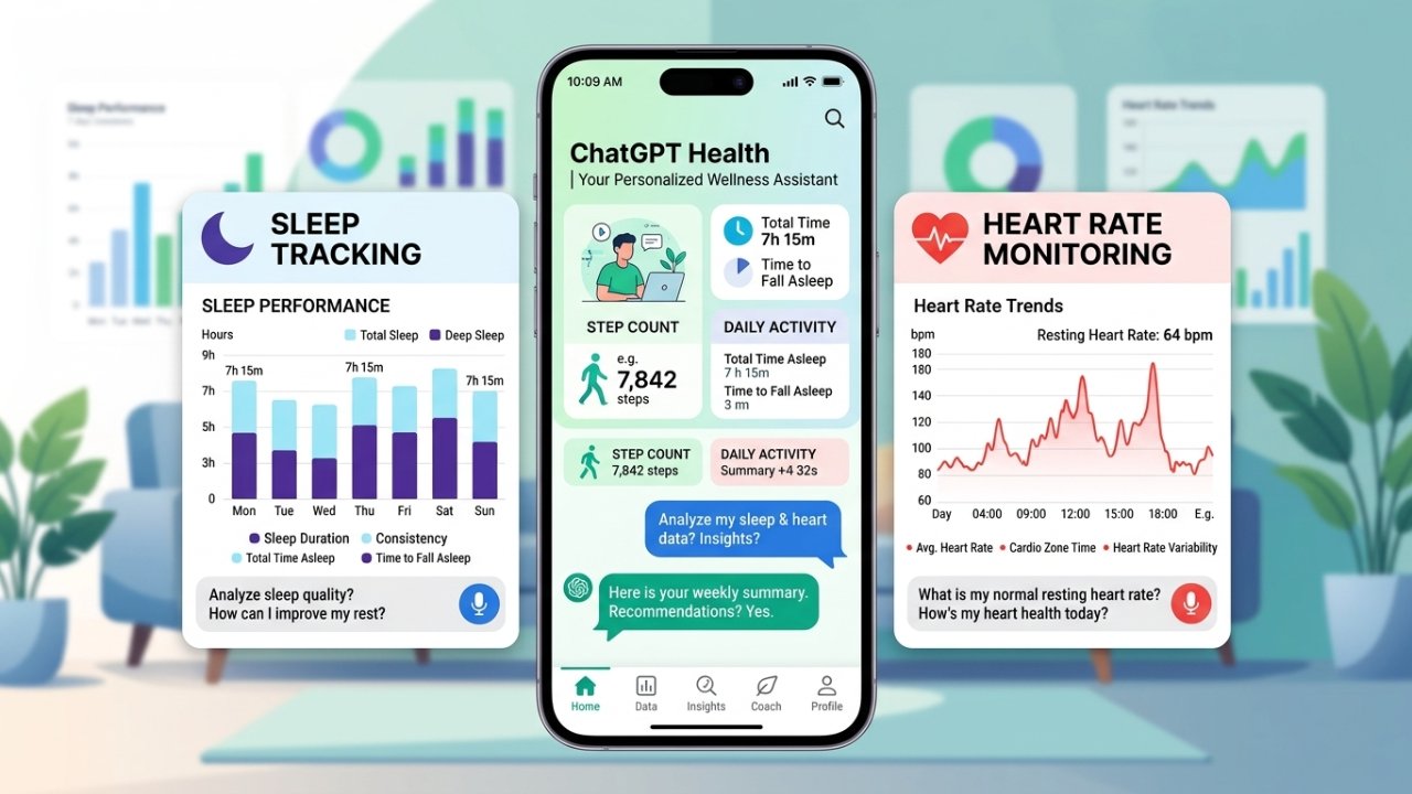 ChatGPT estrena herramientas visuales, de voz y salud digital