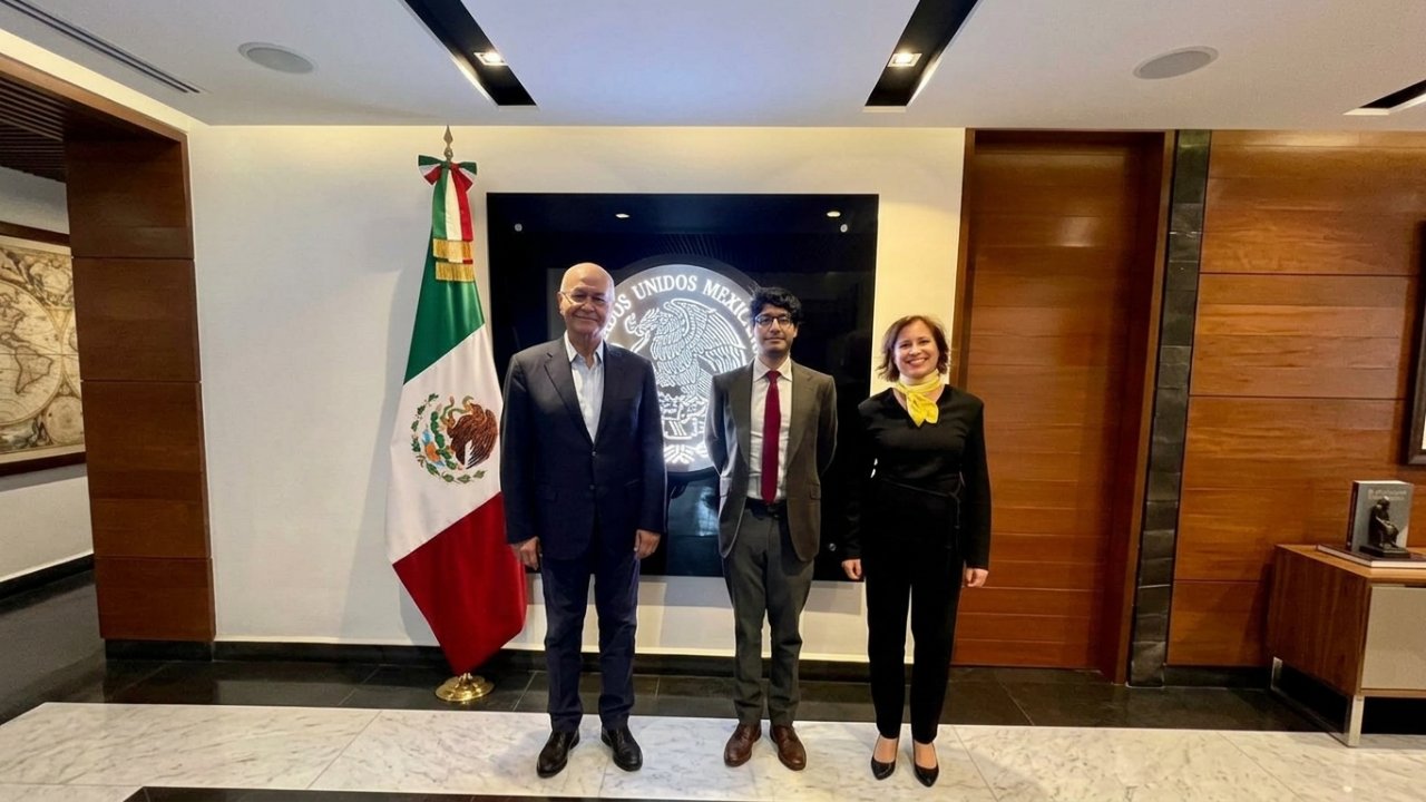 Barham Salih inicia en México su primera gira al frente de ACNUR