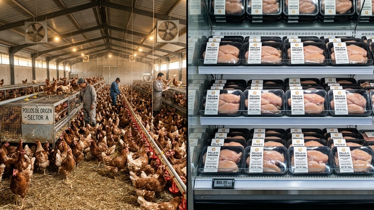 Pollo y huevo rompen récord en México: por qué tu súper no baja igual