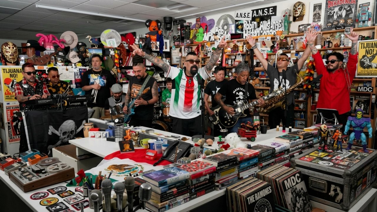 Panteón Rococó estrena su Tiny Desk previo a su adiós en el GNP