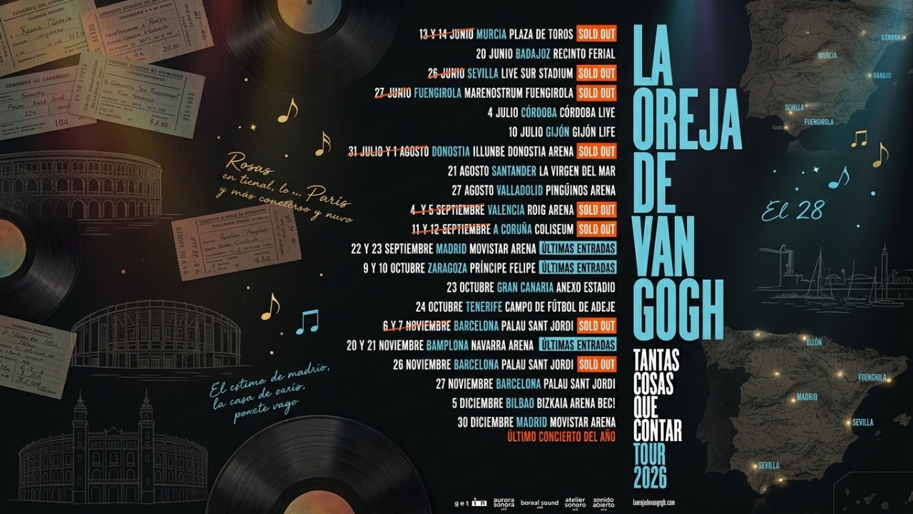 La Oreja de Van Gogh confirma regreso a México para el verano