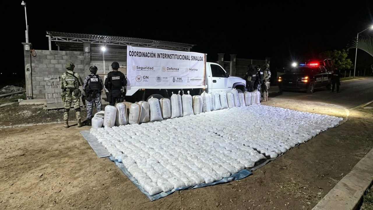 Golpe de 350 mdp a La Mayiza tras decomiso masivo de metanfetamina