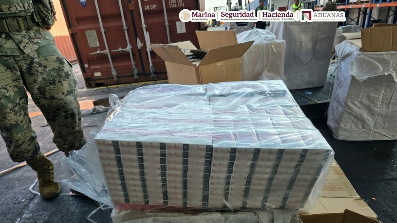 Golpe al contrabando: hallan 10 millones de cigarros en Lázaro Cárdenas
