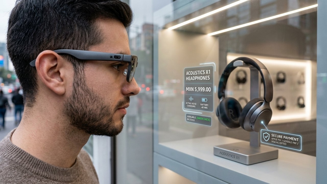 Pagar con la mirada: los lentes inteligentes y el costo de tus datos
