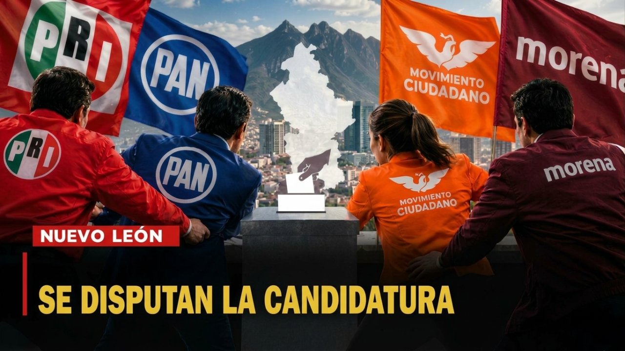 Nuevo León 2027: PRI y PAN alistan bloque ante fractura en Morena