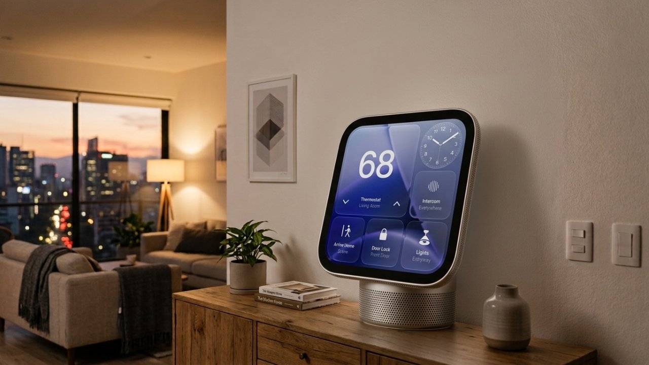 Apple presenta HomeView, pantalla con chip A18 y Siri con IA